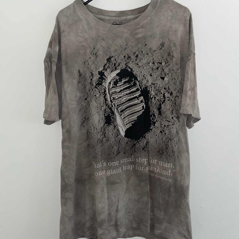Smithsonian Astronaut Neil Armstrong Space Moon Landing Shirt Size XXL